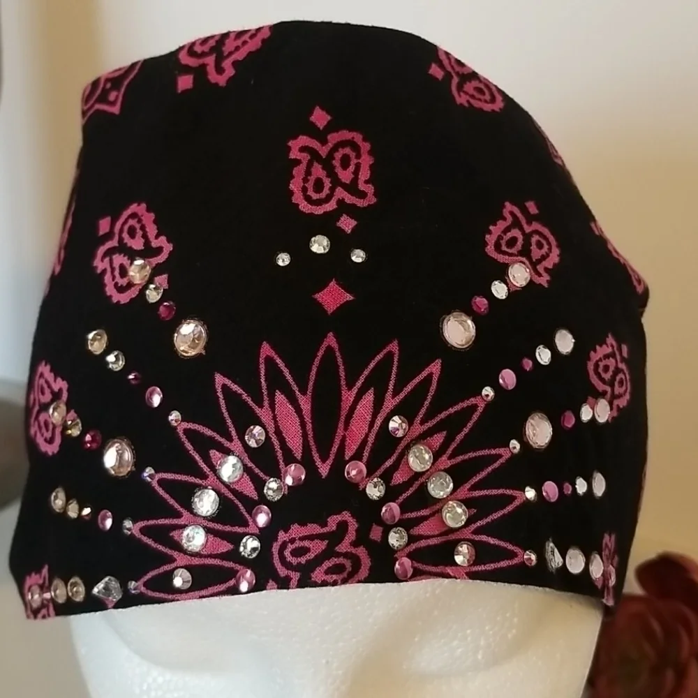 Bundle of Biker Head Bands Do Rags Motorcycle Head Gear
